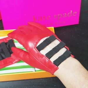 ❤️♠️KATE SPADE Leather GLOVES Tech-friendly♠️❤️
